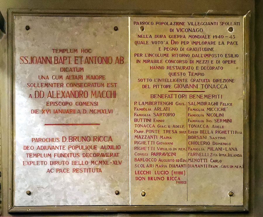 File:San Giovanni Battista (Cadegliano Viconago) - consecration plaque.jpg