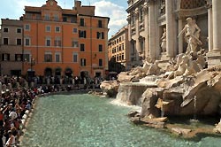 Rom,Trevi Brunnen